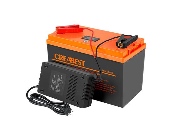 Аккумулятор Creabest LiFePO4 12,8V 100Ah с зарядным устройством на 30 Ah (Германия), фото 