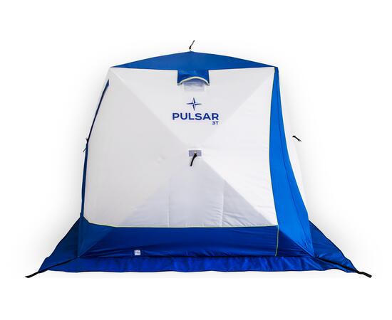 Палатка зимняя PULSAR 3T Трехслойная 2,0х2,0х1,8 м, фото , изображение 3