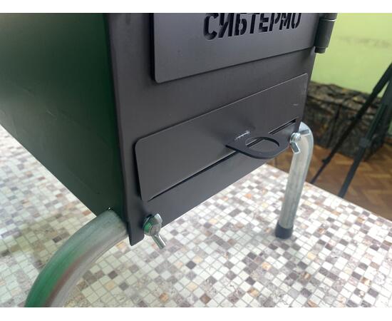 Печь дровяная Сибтермо средняя (эконом) + подарок (Датчик задымления), Размер : Средняя, фото , изображение 4