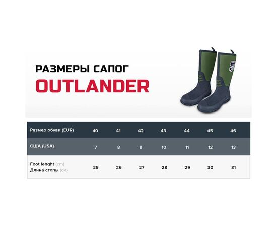 САПОГИ FINNTRAIL OUTLANDER 7512 Yellow 11(44), Размер: 44, фото , изображение 8