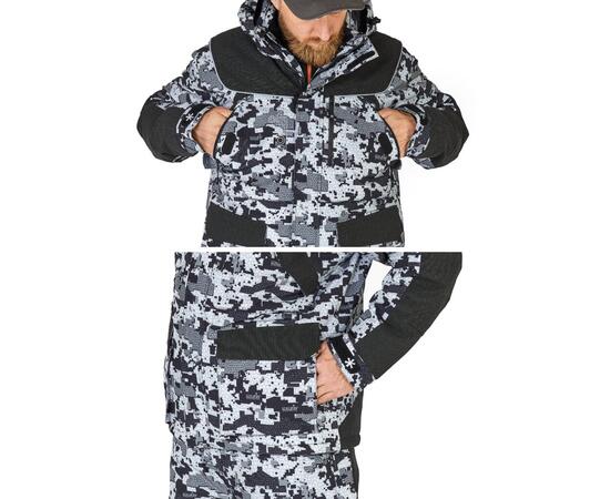 Костюм зимний Norfin EXPLORER 2 CAMO 04 р. XL, Размер: XL, фото , изображение 5