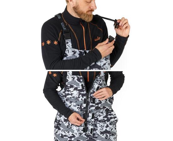 Костюм зимний Norfin EXPLORER 2 CAMO 04 р. XL, Размер: XL, фото , изображение 6