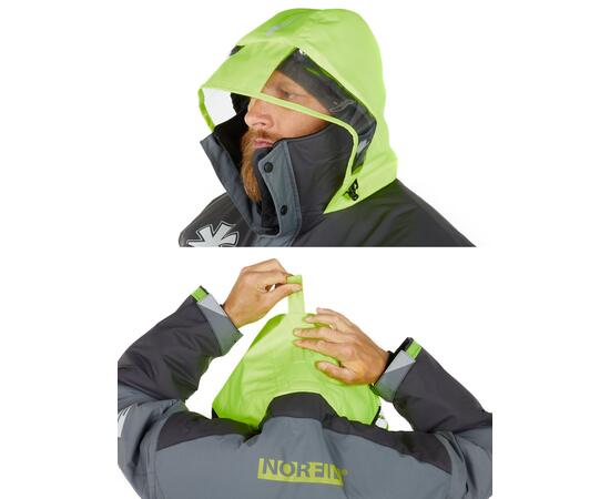 Комбинезон плавающий зимний Norfin SIGNAL 2 PRO 04 р. XL, Размер: XL, фото , изображение 4