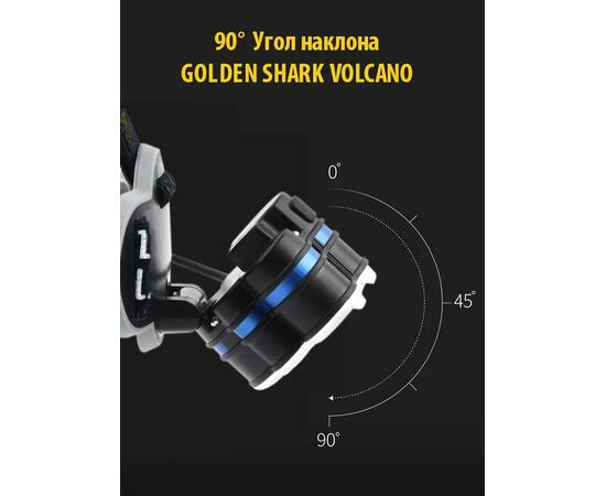 Налобный фонарик Golden Shark Volcano, фото , изображение 10