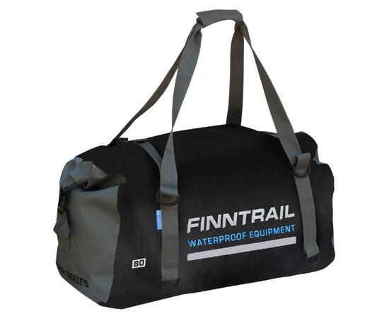 Гермосумка Finntrail Big roll black 80L 1712 Black, фото 