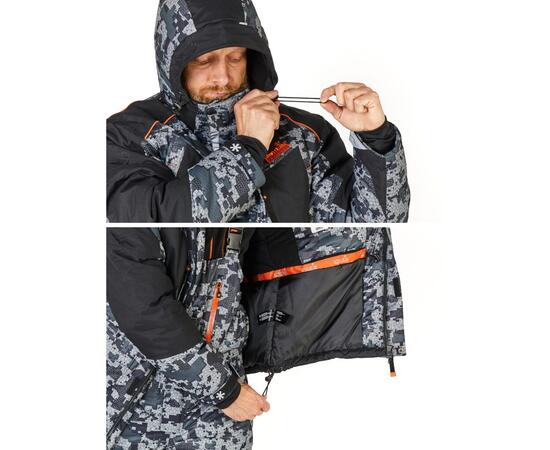 Костюм зимний NORFIN Discovery 2 Camo, M, Цвет: камуфляж, Размер: M, фото , изображение 7