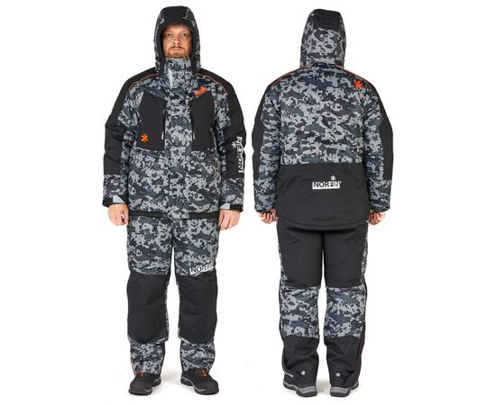 Костюм зимний NORFIN Discovery 2 Camo, XL, Цвет: камуфляж, Размер: XL, фото , изображение 2