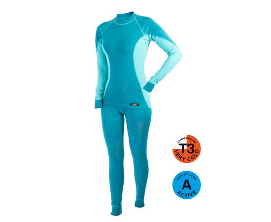 Термобелье Norfin Women LADY BASE AQUAMARINE, XL, Цвет: аквамарин, Размер: XL, фото 
