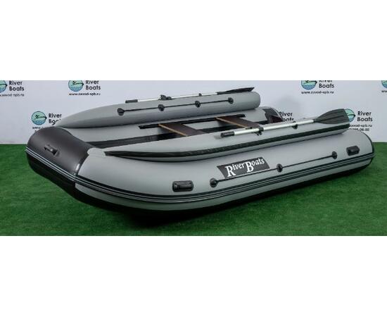 Надувная лодка RiverBoats RB 370 НДНД Фальшборт, фото 