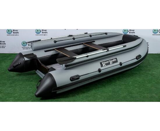 Надувная лодка RiverBoats RB 390 НДНД Фальшборт, фото 