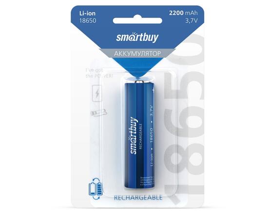 Аккумулятор Smartbuy LI18650-2200 mAh, фото 
