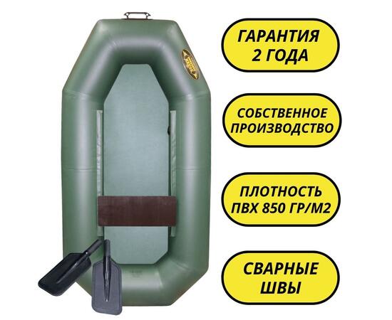 Надувная лодка ПВХ Лодки Поволжья S-190 гребки, фото , изображение 2