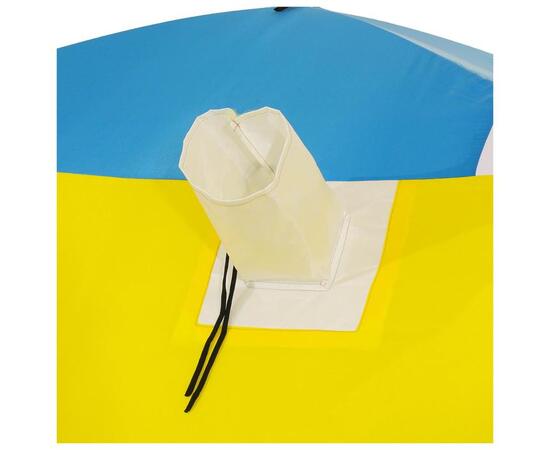 Палатка зимняя СТЭК КУБ 4 Т трехслойная, дышащая, с выводом под трубу (2.5х2.5х2.0 м), Размер (см): сторона 2,5 м, высота 2 м (±0,03 м), Расцветка: разноцветная, Вместимость (чел): 4, фото , изображение 8