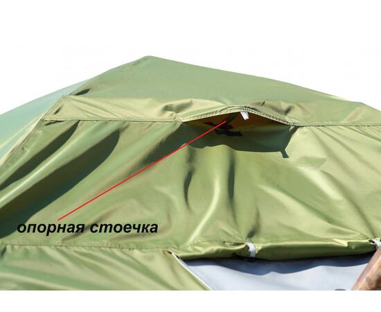 Универсальная палатка Лотос КубоЗонт 4У Компакт + Гидродно + Пол Утеплённый, фото , изображение 15