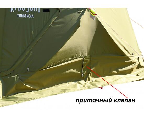 Универсальная палатка Лотос КубоЗонт 4У Компакт + Гидродно + Пол Утеплённый, фото , изображение 25