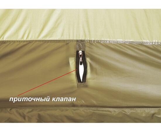 Универсальная палатка Лотос КубоЗонт 4У Компакт + Гидродно + Пол Утеплённый, фото , изображение 24