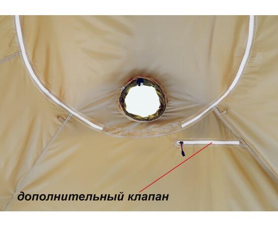 Универсальная палатка Лотос КубоЗонт 4У Компакт + Гидродно + Пол Утеплённый, фото , изображение 16