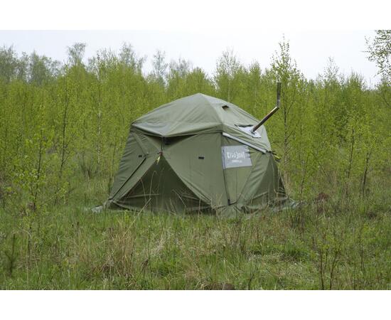 Универсальная палатка Лотос КубоЗонт 4У Компакт + Гидродно + Пол Утеплённый, фото , изображение 5