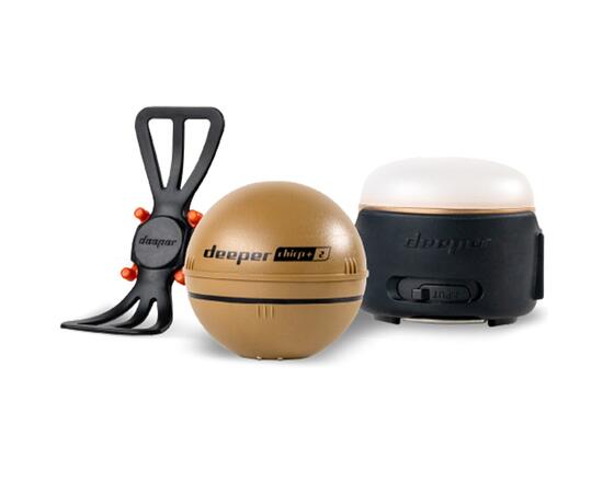 Deeper CHIRP+ 2.0 Wi-Fi+GPS (Дипер Чирп+ 2) беспроводной эхолот + Trophy Bundle, фото , изображение 2