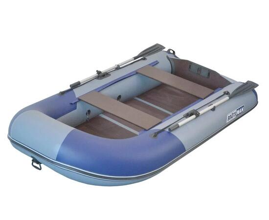 Надувная лодка BoatsMan (Боцман) BT300 серо-синий, фото 