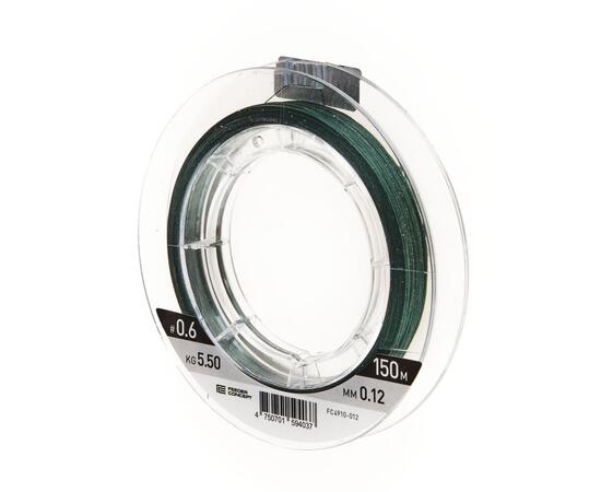 Леска плет. Feeder Concept Distance х8 BRAID Dark Green 150/012, фото , изображение 3