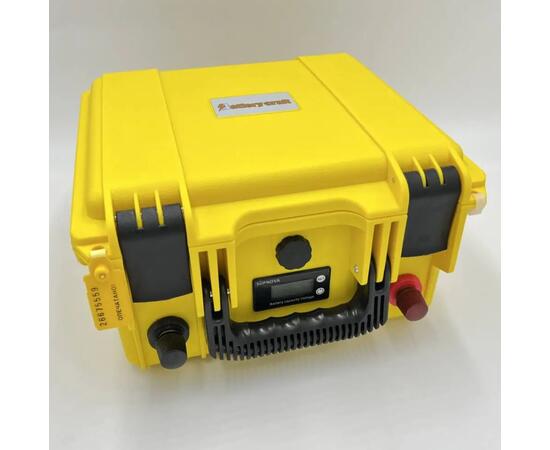 Аккумулятор BatteryCraft Lifepo4 12V 120Ah BMS 100 A c Bluetooth (желтый корпус), фото 