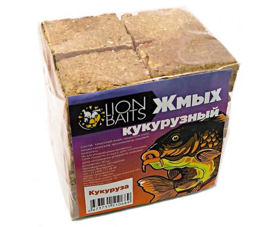 Lion baits Жмых кукурузный Макуха "Кукуруза" 20шт, Вкус: кукуруза, фото 