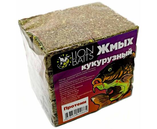 Lion baits Жмых кукурузный Макуха "Протеин" 20шт, Вкус: Протеин, фото 