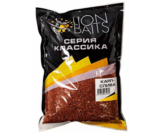 Lion Baits Прикормка Классика "Карп слива" 1кг, фото 