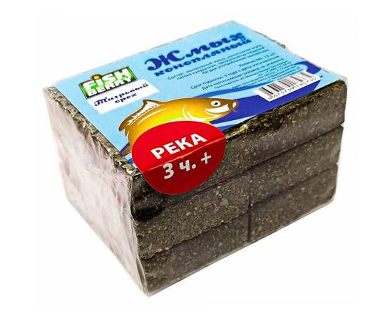 Fishberry Жмых конопляный Макуха "Тигровый орех. Река 3 часа+" 12шт, фото 