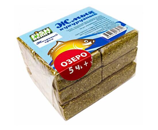 Fishberry Жмых кукурузный Макуха "Тигровый орех. Озеро 5 часов+" 12шт, фото 