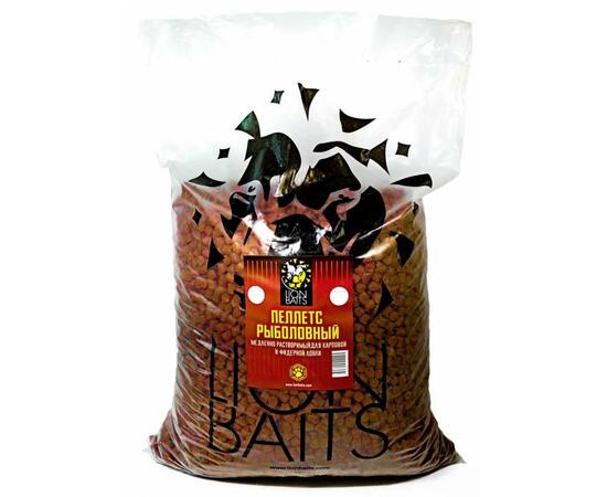Lion baits Пеллетс карповый (криль, цвет - оранж) 10мм - 15 кг, фото 
