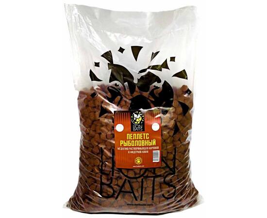 Lion baits Пеллетс карповый (криль, цвет - оранж) 18мм - 15 кг, фото 