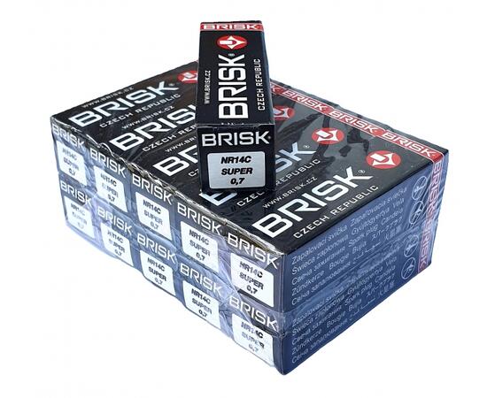 Свеча BRISK NR14C аналог свечи NGK BR7HS/BPRHS7, фото , изображение 2