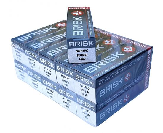 Свеча BRISK NR14YC аналог свечи NGK BR7HS-10, фото , изображение 2