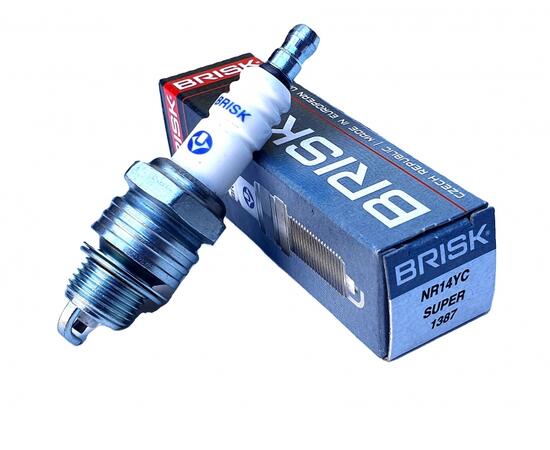 Свеча BRISK NR14YC аналог свечи NGK BR7HS-10, фото 