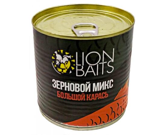 Lion Baits Зерновой микс Большой карась - 430мл, фото 