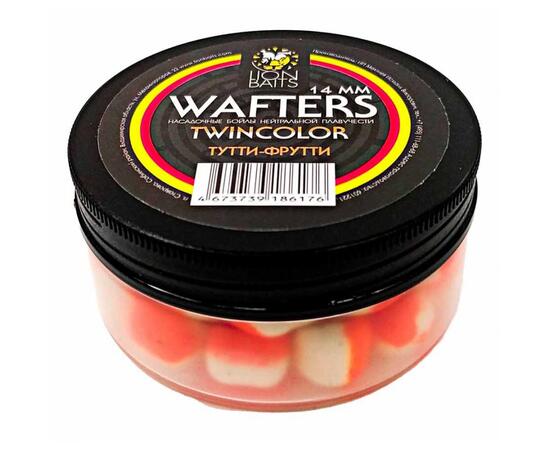 Бойлы нейтральной плавучести двухцветные (Wafters) "Тутти-Фрутти" 14мм, фото 