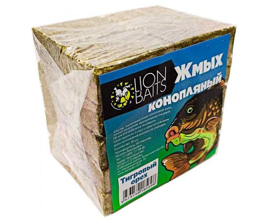 Lion baits Жмых конопляный Макуха "Тигровый орех" 20шт, Вкус: Тигровый орех, фото 
