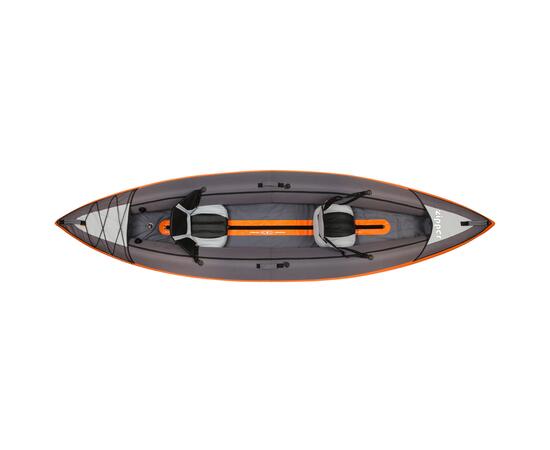 Каяк надувной двухместный ZIPPER IKOr2-350 ORANGE, фото 