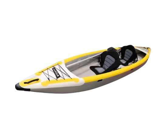 Каяк надувной двухместный ZIPPER IKY2-410 Yellow, фото 