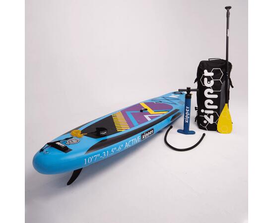 Надувная доска SUP Board (Сап Борд) ZIPPER ACTIVE 10'7'', фото , изображение 2