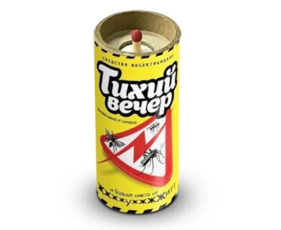 Дымовая шашка "Тихий вечер", инсектицидная, шт - 121 гр., фото 
