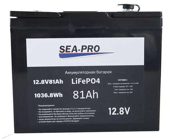 Аккумулятор SEA-PRO 81Ah 12,8V LiFePo4, фото 