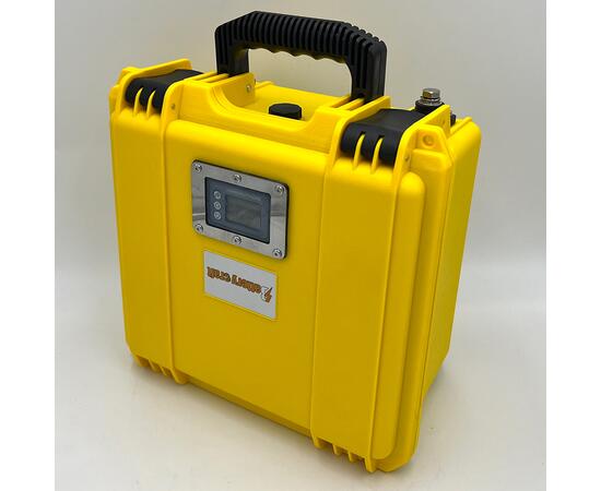 Аккумулятор BatteryCraft Lifepo4 12V 130Ah BMS 100 A c Bluetooth (желтый корпус), фото , изображение 2