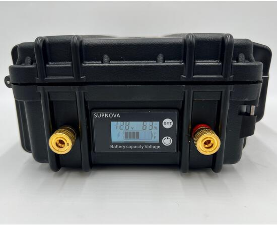 Аккумулятор BatteryCraft Lifepo4 12V 50Ah BMS 100 A c Bluetooth (черный корпус), фото , изображение 3