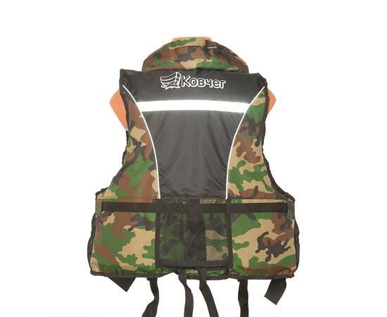 Жилет спасательный Ковчег Премиум 2XL-3XL до 115 кг камуфляж, фото , изображение 5