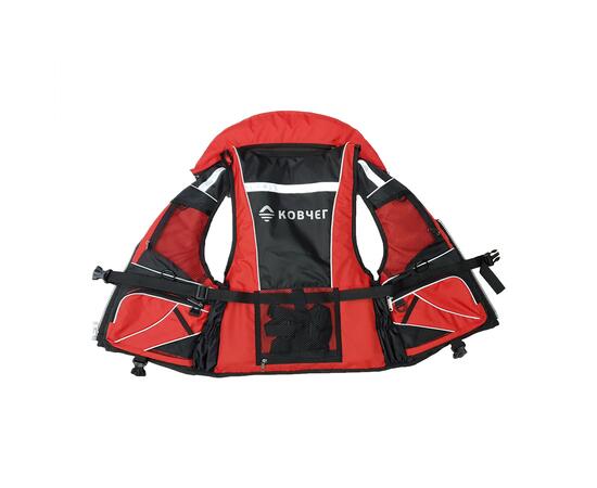 Жилет спасательный Ковчег Премиум 2XL-3XL до 115 кг красный, фото , изображение 3