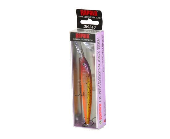 Воблер RAPALA Downdeep Husky Jerk 10, GPSF, Цвет: GPSF, Вес гр: 11, Длина, мм: 100 мм, фото , изображение 4