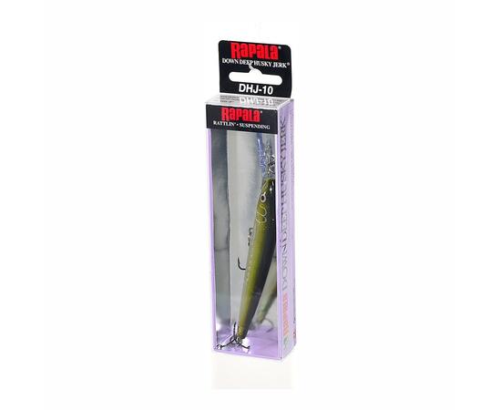 Воблер RAPALA Downdeep Husky Jerk 10, OGH, Цвет: OGH, Вес гр: 11, Длина, мм: 100 мм, фото , изображение 4